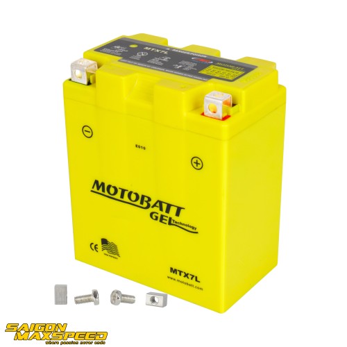 Bình Ắc Quy GEL MOTOBATT MTX7L (chính hãng) Bình Ắc Quy GEL MOTOBATT MTX7L (chính hãng)